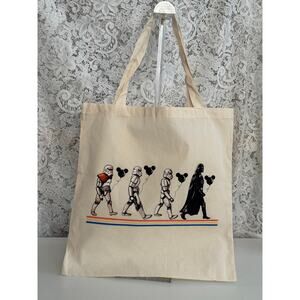 Star Wars Darth Vader Stormtrooper Disney Balloon Canvas Tote Bag